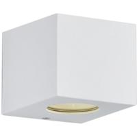 LED Tuinwandlamp 4W Mat Wit Kunststof - Up & Down Verlichting - Trion Corby - thumbnail