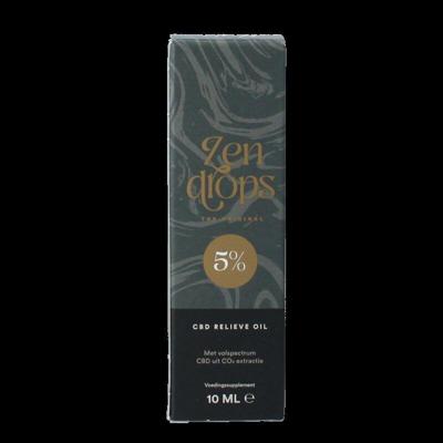 CBD relieve oil original 5% 10 Milliliter