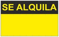 Bord Normaluz Se alquila PVC 45 x 70 cm - thumbnail