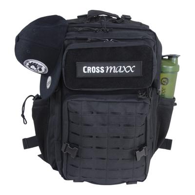 Crossmaxx LMX1832 Crossmaxx® Tactical Backpack 45L - black Crossmaxx LMX1832 Crossmaxx® Tactical Backpack 45L - black