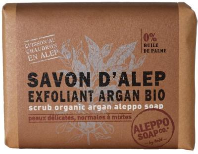 Aleppo Soap Co. Argan Bio Scrub Organic Argan Aleppo Soap // 100gr