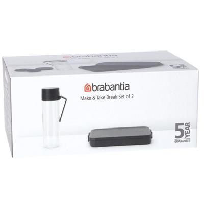 Brabantia Make & Take Breakset 2 Delig Dark Grey