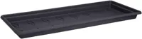 Elho green basics plantenbak schotel xxl 100 cm living black - thumbnail