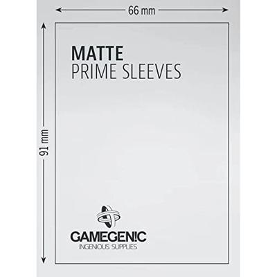 Gamegenic - Sleeves Matte Prime Orange (100 Sleeves)