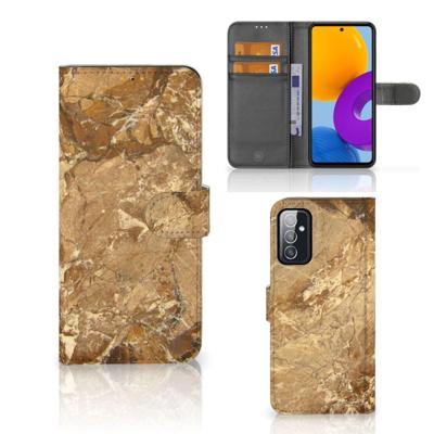 Samsung Galaxy M52 | Bookcase | Marmer Creme