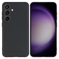 Accezz Color Backcover Samsung Galaxy S24 Telefoonhoesje Zwart - thumbnail