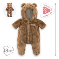 Corolle bunting brown bear onesie - 30cm - thumbnail