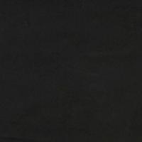 Fauteuil met armleuningen 55 cm fluweel zwart - thumbnail