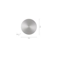 Paul Neuhaus Design wandlampAkku Puntua Ø 25cm aluminium - 8153-95 - thumbnail