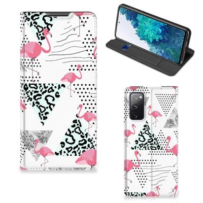 Samsung Galaxy S20 FE | Hoesje maken | Flamingo Triangle