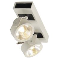 SLV 1000130 LED-plafondlamp 31 W Wijnrood, Zwart