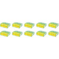 4-polige Gele Lasklem 0.2-2.5 mm² - 10 Stuks - thumbnail