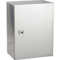 TRU COMPONENTS TC-SS403020 Schakelkast 300 x 400 x 200 RVS Lichtgrijs 1 stuk(s) - thumbnail