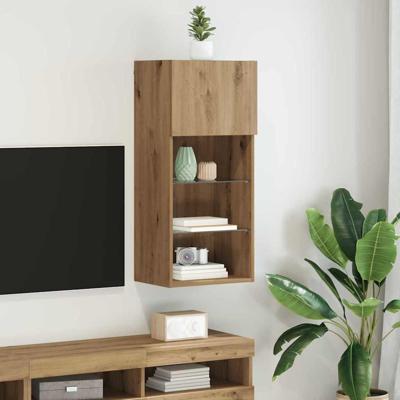 Wandgemonteerde TV Kast Artisan Eiken 40,5 x 30 x 90 cm