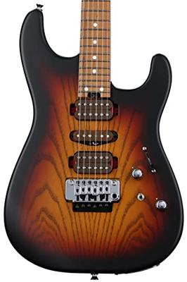 Charvel MJ Series Guthrie Govan Signature San Dimas SD24 CM 3-Tone Sunburst met koffer