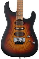 Charvel MJ Series Guthrie Govan Signature San Dimas SD24 CM 3-Tone Sunburst met koffer - thumbnail