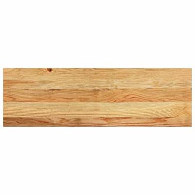 Vensterbanken 2 st 80x25x2 cm massief eikenhout lichtbruin