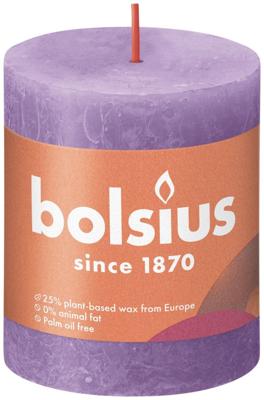 Rustiek kaars stompkaars 80/68 Vibrant Violet Bolsius - Bolsius Rustiek kaars stompkaars 80/68 Vibrant Violet Bolsius - Bolsius