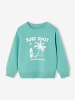 Fantasie sweater voor jongens groen - thumbnail