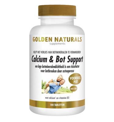 Golden Naturals Calcium & Bot Tabletten Golden Naturals Calcium & Bot Tabletten