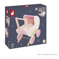 Houten Poppenwagen - Candy Chic - thumbnail