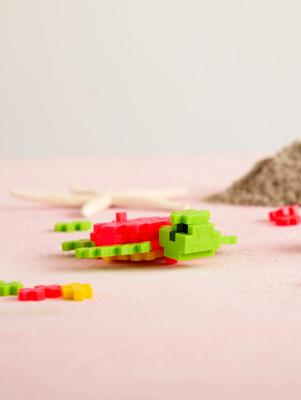 Plus Plus Plus-plus zeeschildpand: 100 stuks tube (4327)