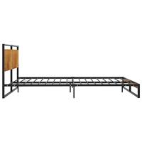 Bedframe metaal 140x200 cm - thumbnail