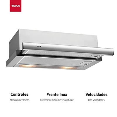 Teka TL 6310 332 m³/uur Onderbouw Roestvrijstaal E