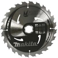 Makita Cirkelzaagblad voor Hout | Mforce | Ø 210mm Asgat 30mm 24T - B-08078 - thumbnail