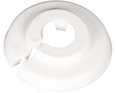 Kirchhoff Afdekplaat PP radiateur, wit, 15 x 10 mm, voor 1/4" (1x) - 988236048