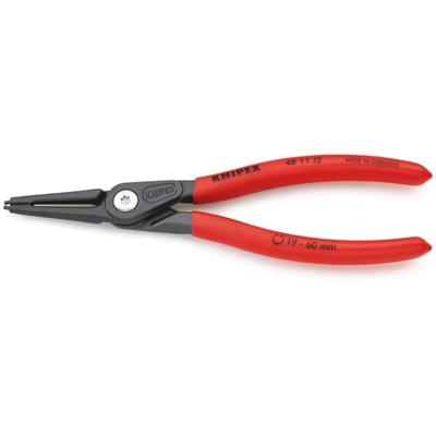 Knipex 48 11 J2 Precisie-borgveertang Geschikt voor borgringen Binnenringen 19-60 mm Puntvorm Recht Knipex 48 11 J2 Precisie-borgveertang Geschikt voor borgringen Binnenringen 19-60 mm Puntvorm Recht