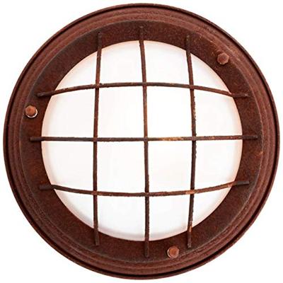 Brilliant 94491/60 Typhoon Plafondlamp LED E27 40 W Roest, Wit