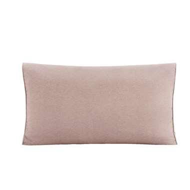 Le Sud rug/zij loungekussen Brest - taupe - 73x43 cm