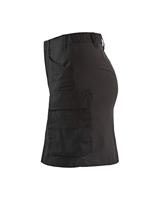 Blåkläder Service rok met stretch 71481845 | Zwart | Maat 38 - 7330509717226 - thumbnail