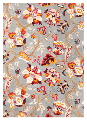 Sanderson - Amanpuri Grey Plum 145104 - 140x200 cm Vloerkleed