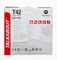 Motorola TALKABOUT T42 twee-weg radio 16 kanalen Zwart, Rood - thumbnail
