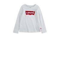 Levi's® Batwing t-shirt met lange mouwen wit - thumbnail