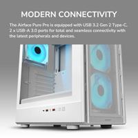 COUGAR Gaming Airface Pure Pro Midi Tower Zwart - thumbnail