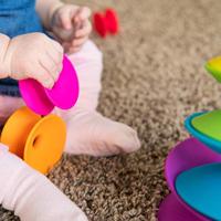 Fat Brain Toys Spoelenset regenboog junior - thumbnail