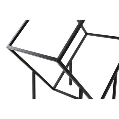 Houtblok standaard DKD Home Decor Staal (57 x 30 x 58 cm)