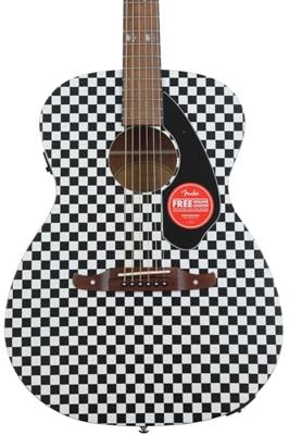 Fender Tim Armstrong Hellcat WN Checkerboard elektrisch-akoestische westerngitaar