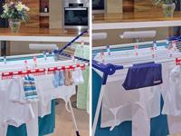 Leifheit 81510 Staand Droogrek Pegasus 180 Solid Plus - thumbnail