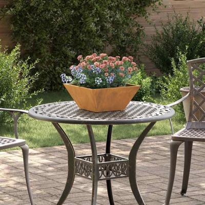 Tuin Kom Plantenbak Roestig 35 x 35 x 15 cm Cortenstaal