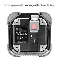 Ansmann 1600-0235 FL1400R Werklamp LED werkt op een accu 10 W 1400 lm - thumbnail