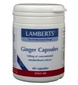 Lamberts Gember Vegacapsules Lamberts Gember Vegacapsules