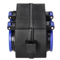 Enzo Hangkoppeling | zwart | IP44 | 4V | met klep - 6871985 - thumbnail