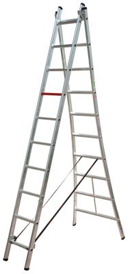 Altrex Rocky 2-delige reformladder DR 2 x 10