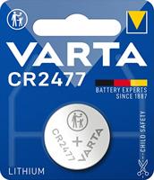 Varta Knoopcel CR2477 3 V 1 stuk(s) 850 mAh Lithium LITHIUM Coin CR2477 Bli 1 - thumbnail