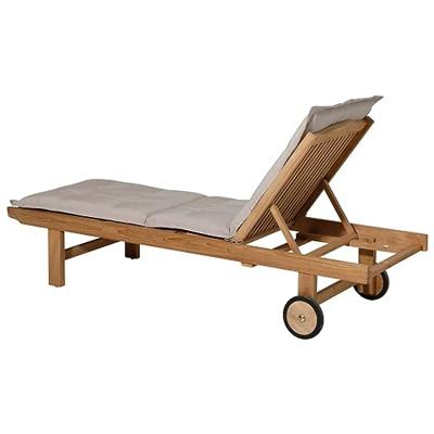 Madison ligbedkussen panama 200x60 cm lichtbeige