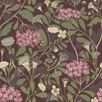 Dutch Wallcoverings Lina - Hybbe - Lilac - thumbnail